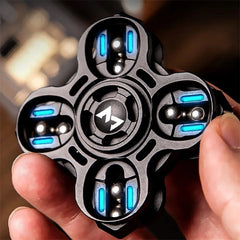 Stylish Rotating Linkage EDC Hand Spinner Alloy Fidget Spinner Office Gadgets 07FC0E-D4 - KOEEK