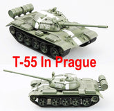 Easy Model 1/72 Soviet Union T-55 USSR 1968 in Prague #35024 EASY_MODEL - KOEEK