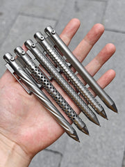 Titanium Alloy Pen With Collection Writing Multi-functional Portable Outdoor EDC 07FC0E-D4 - KOEEK
