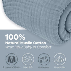 Comfortable Bear Adult Cotton Blanket (Queen Size) 90 inches × 90 inches