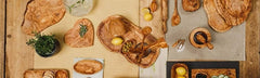 Olive Wood Cutting Board/Cheese Board - 14 inches