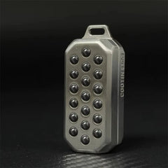 Bubble Magnetic Push Fidget Slider EDC Press Fidget Toy Stainless Steel Slider 07FC0E-D4 - KOEEK