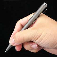 Titanium Alloy Bolt Action Pocket Ball Pen Signature Tactical EDC Pen G2 Refill 07FC0E-D4 - KOEEK
