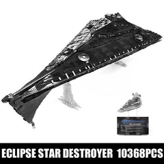 new Mould King 21004 Starship Destroyer Eclipse-Class Dreadnought Spaceship Kit UCS MOULD KING - KOEEK
