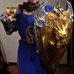 HCMY World of Warcraft Llane Lion Shield Limited Collectible Prop Model In Stock HCMY - KOEEK