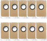 10 Packs Dust Bgas for Ionvac SmartClean V4 Self Emptying Robot Vacuum Cleaner 07FC0E-D4 - KOEEK