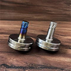 Titanium Spinning Top Fidget Toy Premium Desktop EDC Toy Spinner Gyroscope Gift 07FC0E-D4 - KOEEK