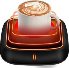 Large candle warmer with 6-hour automatic shut-off function, coffee cup warmer 07FC0E-D4 - KOEEK