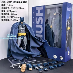 Hot- CT Toys Hush Batman No.105 Blue Ver. 1/12 Action Figure Boxed (US STOCK) CT_TOYS - KOEEK