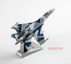 1/100 Scale Russian Su-35 Fighter Aircraft Painted Metal Model 07FC0E-D4 - KOEEK