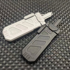 EDC Fidget Spinner Mechanical Ejection Push Card Haptic Slider Stress Relief 07FC0E-D4 - KOEEK