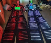 7 Color Change LED Robot Clothes Helmet Suit DJ Performance Costume Party Show 07FC0E-D4 - KOEEK