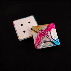 FX Square Graffiti Unlimited Push Magnetic Haptic Slider EDC Fidget Slidel Gift 07FC0E-D4 - KOEEK