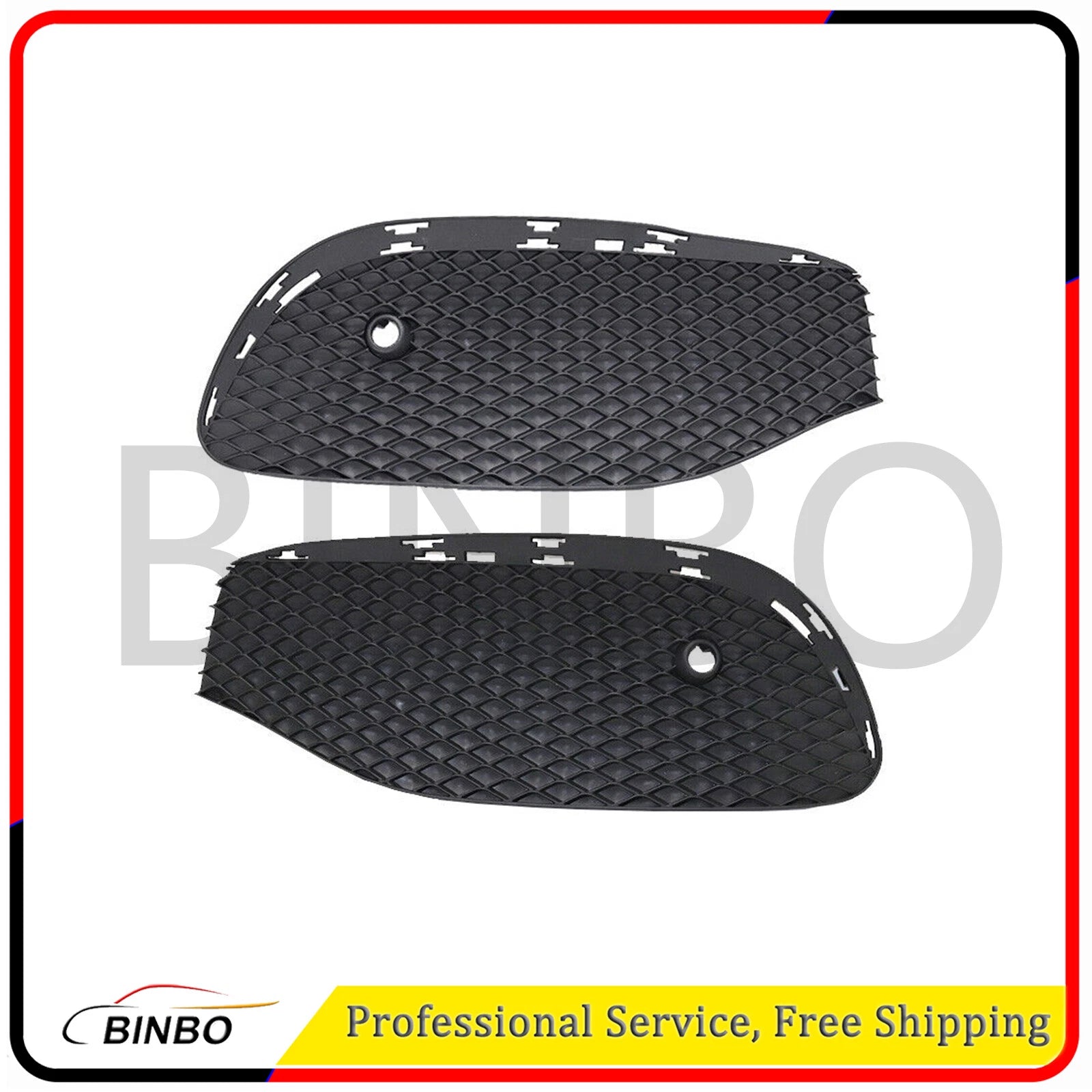 FOR MERCEDES BENZ MB E W213 LUXURY FRONT BUMPER LOWER GRILL SET PAIR 07FC0E-D4 - KOEEK