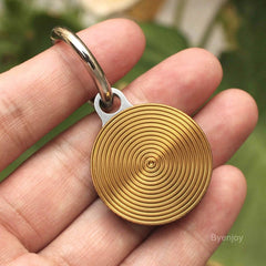 Spinning Top Finger Spinner Hand Fidget EDC Toy Keychain Necklace Pendant Gifts 07FC0E-D4 - KOEEK