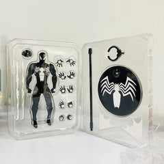Hot- Mess Toys Black Suit Neighbor Spider-Man Symbiote 1/12 Action Figure 07FC0E-D4 - KOEEK
