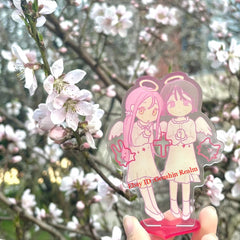 Anime Alien Stage Mizi/Sua Acrylic Desktop Stand Figure Collection Gift 07FC0E-D4 - KOEEK