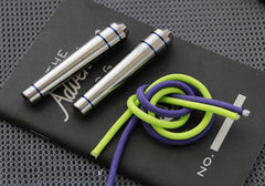 Titanium Begleri Fidget Toy Finger Skill Exercise Paracord Stress Worry Bead Toy 07FC0E-D4 - KOEEK