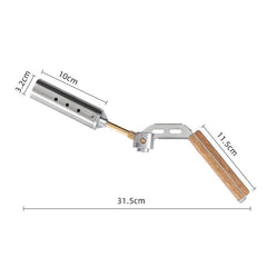 Outdoor Flamethrower Foldable Hand-Held Gas Tank Flamethrower Barbecue Igniter 07FC0E-D4 - KOEEK