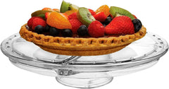 (12") 6 in 1 Acrylic Cake Stand with Dome Lid Multifunctional Serving Plate 07FC0E-D4 - KOEEK