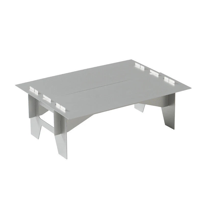 1pc Mini Portable Aluminium Alloy Folding Table Outdoor Camping BBQ Picnic 07FC0E-D4 - KOEEK