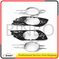 Set of 4PCS L+R Front Fog Light Trim Cover For Mercedes Benz W211 E350 E550 07FC0E-D4 - KOEEK