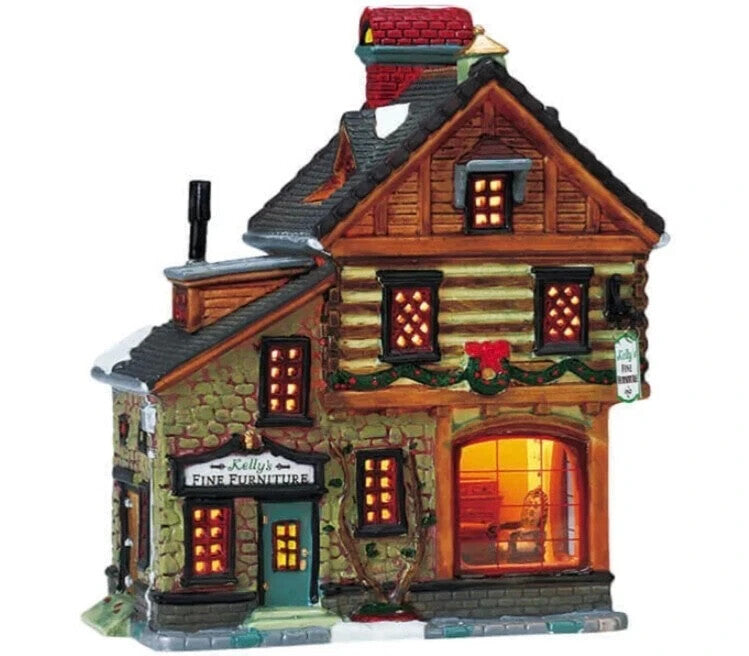 Lemax Caddington Village Kelly's Fine Furniture Porcelain Lighted Christmas LEMAX - KOEEK