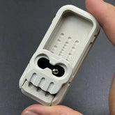 EDC Fidget Slider Minimalist 3D Plastic Mechanical 2-in-1 Fidget Toys Gift 07FC0E-D4 - KOEEK