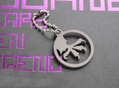 TC4 EDC Titanium Alloy Keychain Necklace PIN Pendant Backpack Decorative Tool 07FC0E-D4 - KOEEK