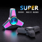 EDC Stainless steel Fidget Spinner Three leaf Hand Spinner Toy ADHD Finger Tools 07FC0E-D4 - KOEEK