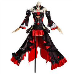Honkai Impact 3 Theresa Apocalypse Cosplay Custome Outfits Dress Red Women Set 07FC0E-D4 - KOEEK