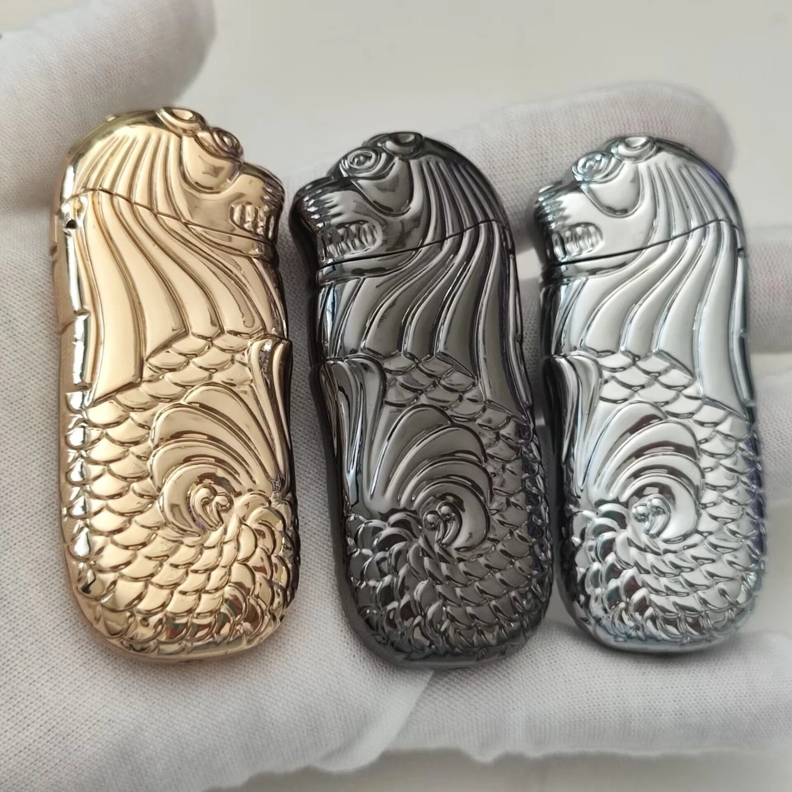 1PC Metal Lighter Case Cover For Bic J5 Lighter Retro Lighter Case Shell EDC Toy 07FC0E-D4 - KOEEK