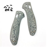 1Pair Custom Micarta Material Handle Scales Patch for Benchmade Griptilian551EDC 07FC0E-D4 - KOEEK