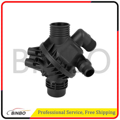 Engine Coolant Thermostat Housing Assy for Mercedes-Benz CLA250 2014-2017 GLA250 07FC0E-D4 - KOEEK