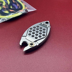 Outdoor EDC Fidget Toy Creative Bubble Fish Fidget Spinner Adult Stress Relief 07FC0E-D4 - KOEEK