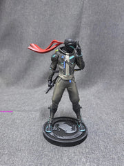 Overwatch Genji Handmade Resin Figure Model Collect w/ Base Fans Toy Gift 20cm 07FC0E-D4 - KOEEK