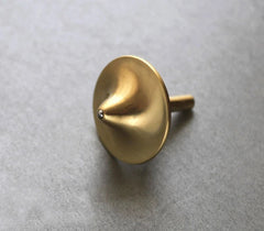 EDC Finger Spinning Top Brass Ceramic Bead Decompression Metal Spinner Toys 07FC0E-D4 - KOEEK