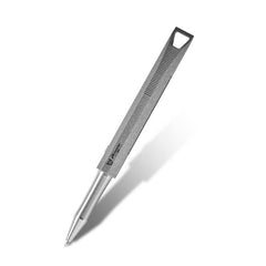 EDC Personalized Design Special-shaped Titanium Alloy Sliding Metal Ball Pen 07FC0E-D4 - KOEEK