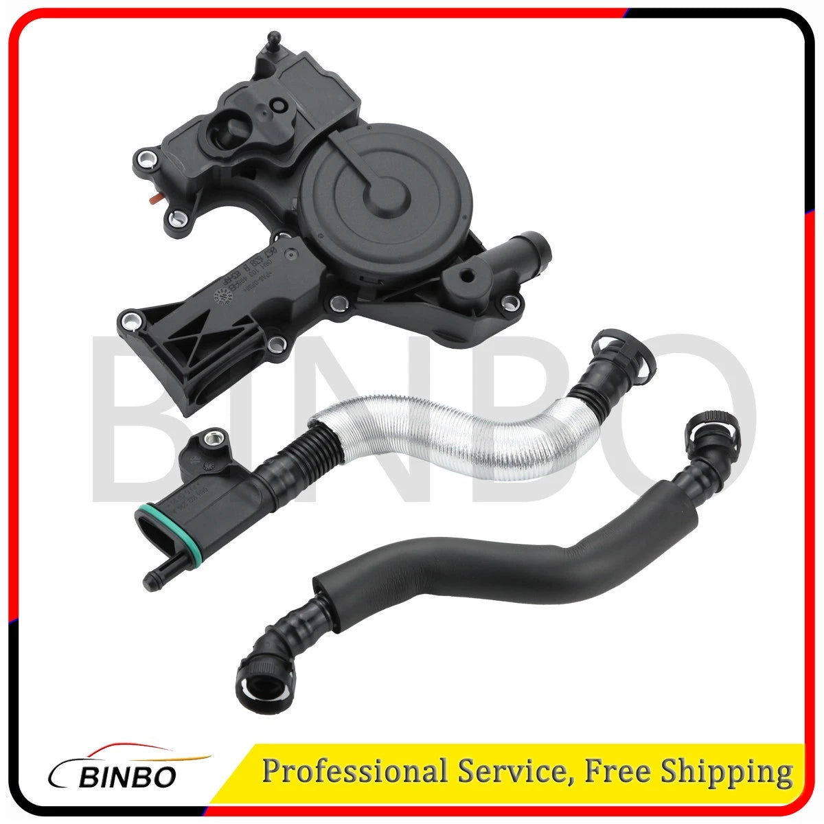 OIL SEPARATOR PCV VALVE & PIPE for 05-14 A4 A5 TT CC EOS GTI JETTA PASSAT TIGUAN 07FC0E-D4 - KOEEK