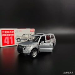 1:43 Mitsubishi Pajero Alloy Model - “Colored Amber” Special Finish, Diecast SUV 07FC0E-D4 - KOEEK