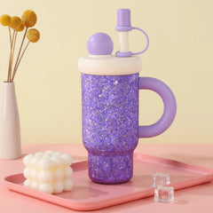 800ml Double Wall Pure Titanium Vaccum Bottle Thermal Insulation Ice Drink Cup 07FC0E-D4 - KOEEK