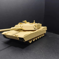 1:35M1A1 Abrams Tank Finished Model Rotatable Turret Movable Tracks Display 07FC0E-D4 - KOEEK