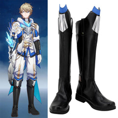 Customized Gepard Landau Shoes Honkai: Star Rail Men Cosplay Shoes Long Boots 07FC0E-D4 - KOEEK