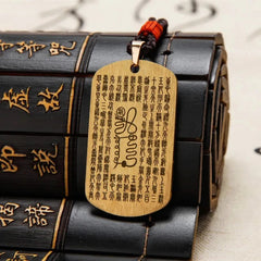 Chinese Jiutian YingYuan Thunder Tianzun Pendant Copper Necklace Taoist Amulet 07FC0E-D4 - KOEEK