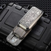 Titanium Fidget Slider Tuning Fork Slider EDC Fidget ADHD Anti-anxiety Toys Gift 07FC0E-D4 - KOEEK