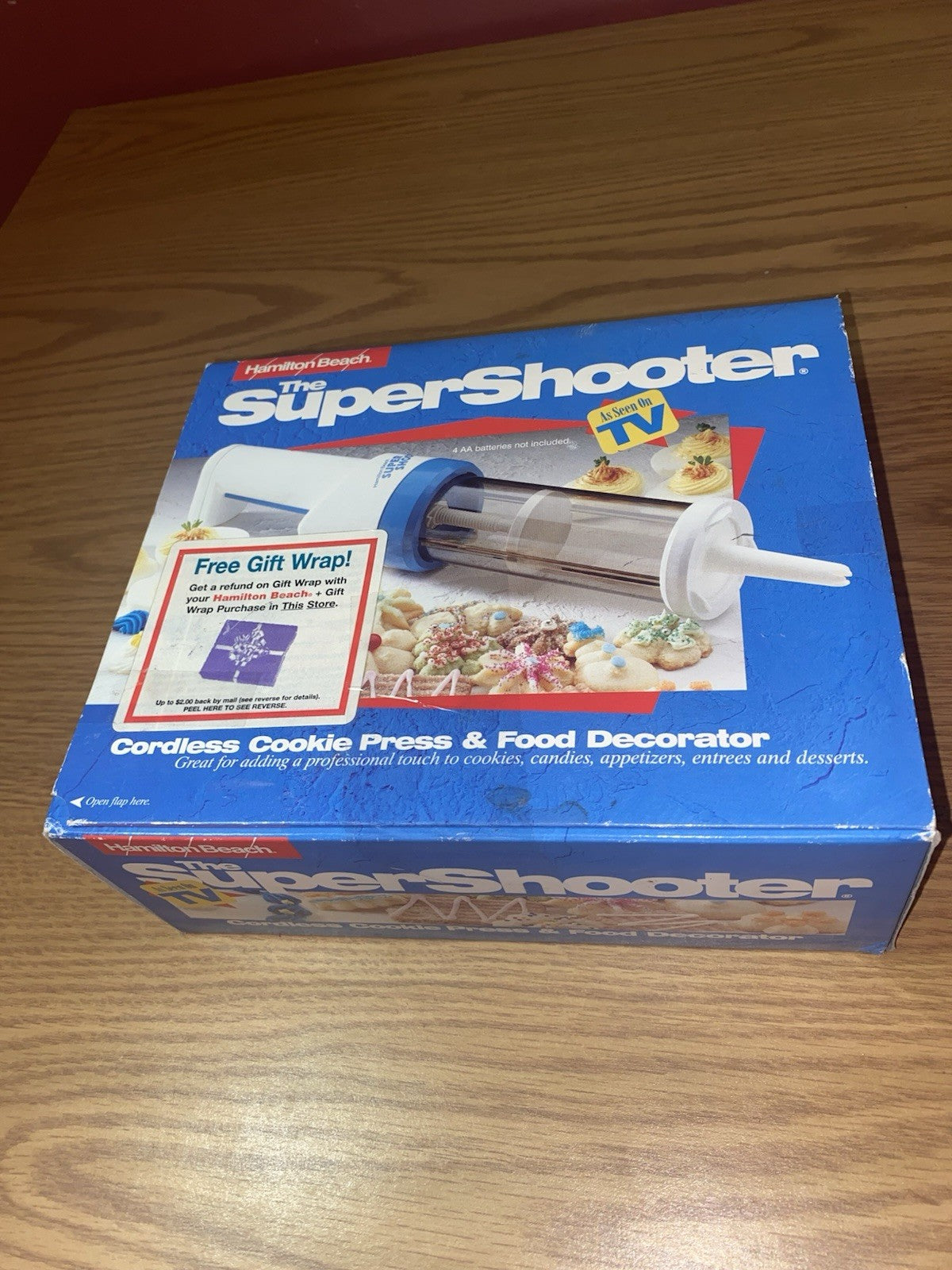 ! Hamilton Beach Super Shooter 80000 Cordless Cookie Press Food Decorator 80s HAMILTON BEACH - KOEEK