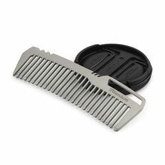 Mini Portable Titanium Alloy Comb EDC Super Light Titanium Comb Outdoor Tools 07FC0E-D4 - KOEEK