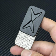 Simple X EDC Fidget Slider Zinc Alloy Push Fidget Toy Fashion Metal ADHD Tools 07FC0E-D4 - KOEEK
