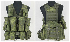 Russian Tactical Vest 6SH117 AK Combat Replica Vest Equipment EMR Molle Bag 07FC0E-D4 - KOEEK