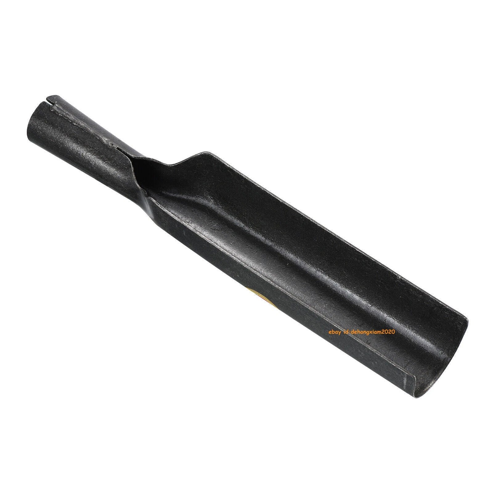 14" Transplanting Shovel Long Narrow Blade Drain Spade Digging Shovel Black 07FC0E-D4 - KOEEK